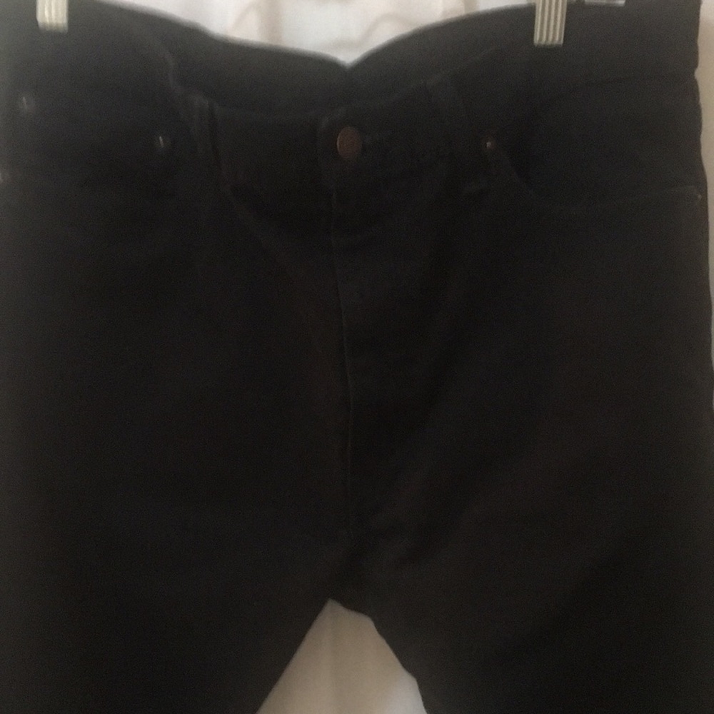 Levi Strauss Men’s 513 Black Jeans 36Wx30L
